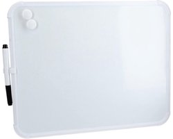Benson Whiteboard Set - Whiteboard - Met Magneten - Marker - 36x28CM