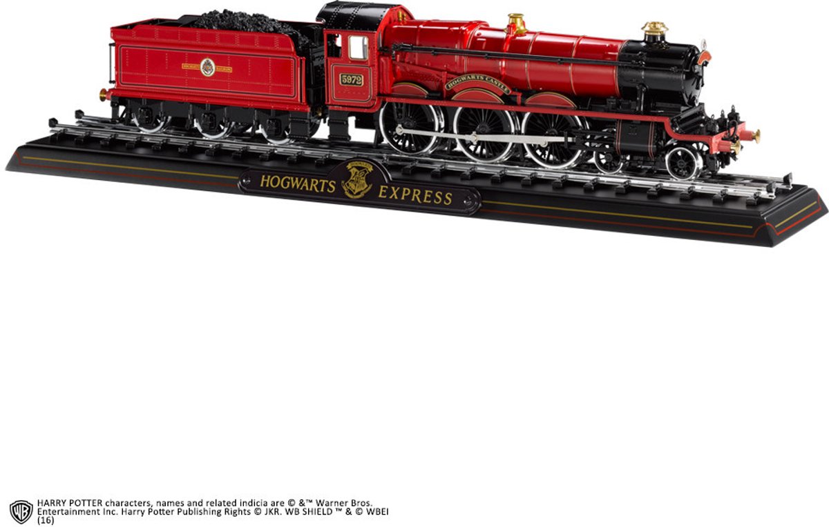 HP-Hogwarts Express Die Cast Train Model and Base (NN7982)