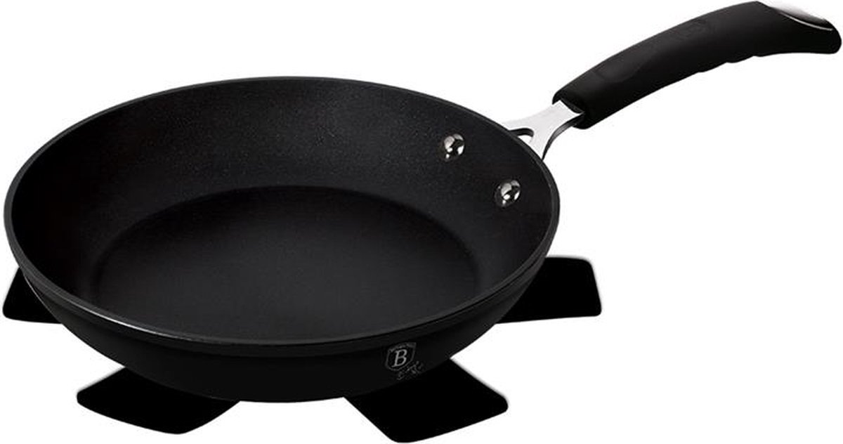 Berlinger Haus - 6117 - Koekenpan - 28 cm - zwart - professioneel