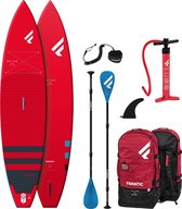Fanatic Ray Air Pure Red 11'6 X 31 X 6 - Opblaasbare supboard - 15PSI - touring - Gevorderd - Suppen