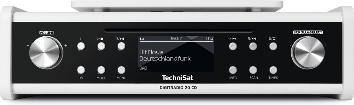 Technisat Digitradio 20 CD - wit