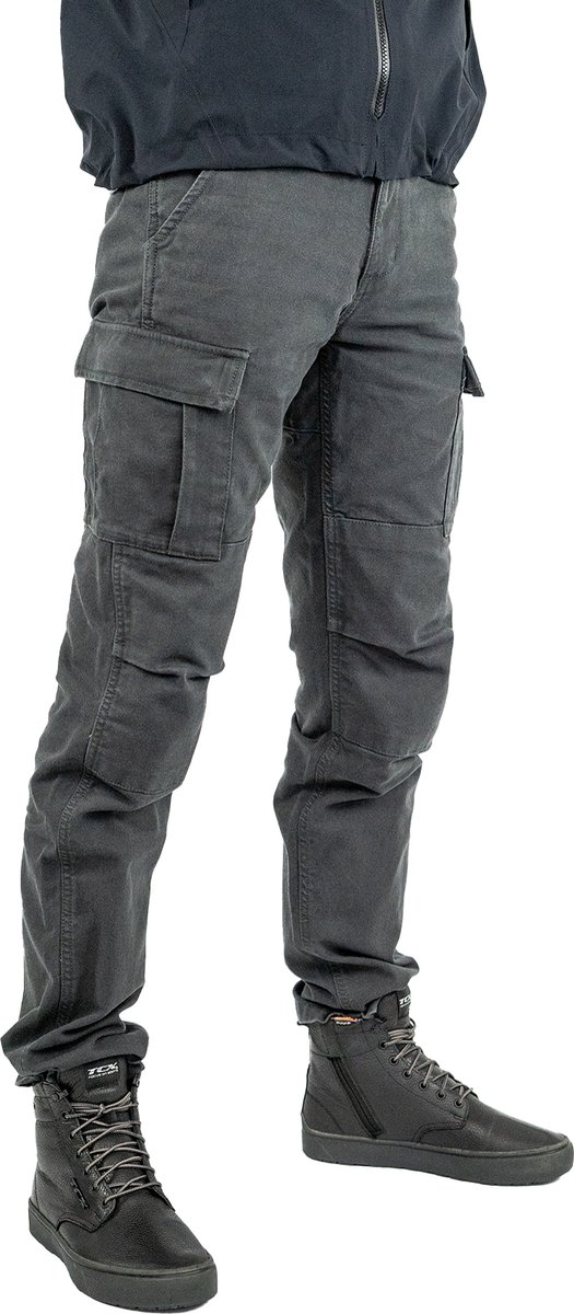 Helstons Corden Cotton Armalith Grey Pants 36