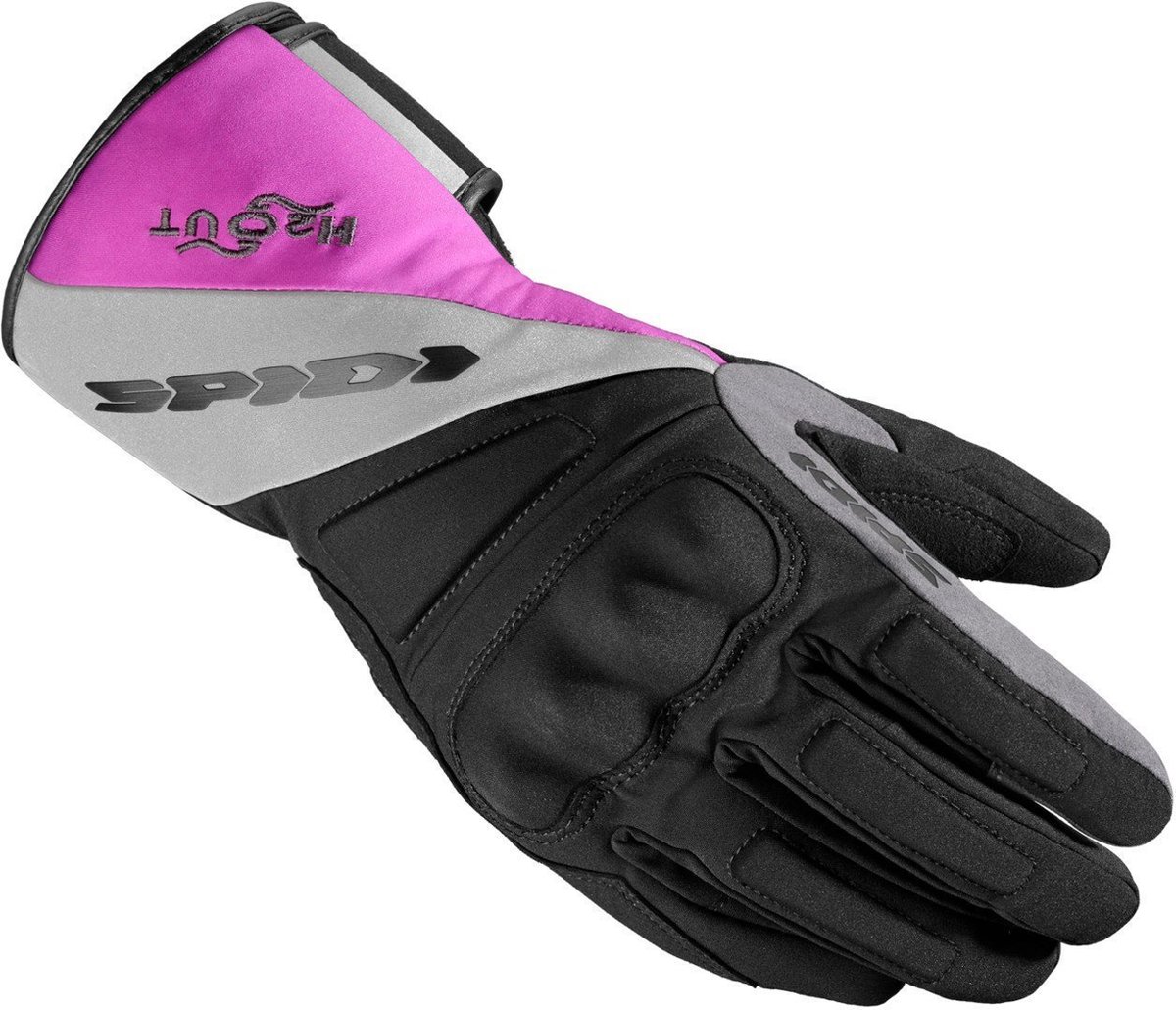 Spidi Tx-T Lady Black Fuchsia Motorcyle Gloves XS - Maat XS - Handschoen