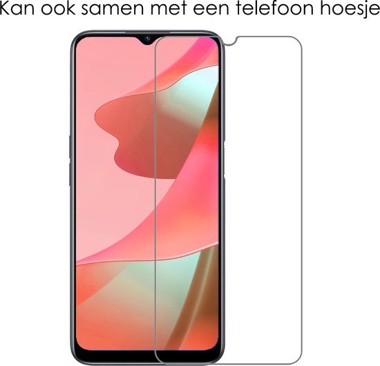 Protecteur d'écran OPPO A16 Glas Trempé - Protecteur d'écran OPPO A16 Tempered Glass - 2x