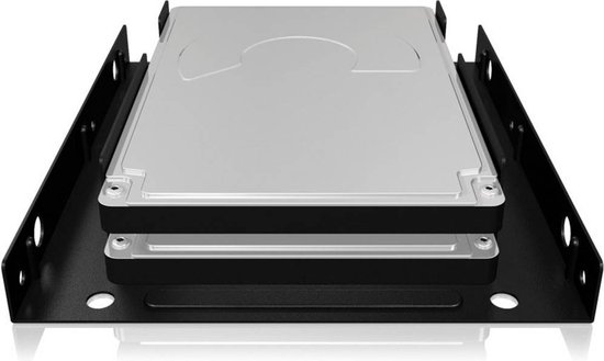 Goobay 2,5 inch harde schijf inbouwframe tot 3,5 inch - dubbel