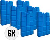 DULA Blue Éléments de refroidissement Elements - 6 pièces 400 grammes - 16 x 9 x 3,2 cm