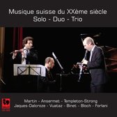 Joachim Forlani & Yonatan Kadosh & Adalberto Maria Riva - Musiques Suisse Du Xxeme Siecle - Solo-Duo-Trio (CD)