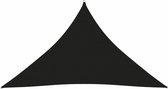 vidaXL - Zonnescherm - driehoekig - 4x4x5,8 - m - oxford - stof - zwart