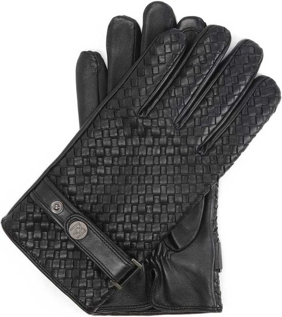 GSG M16515 Handschoenen voor heren, echt leer, vingerloze handschoenen GSG M16515 Handschoenen voor heren, echt leer, vingerloze handschoenen