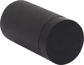 Deurstopper zwart wandm. 30x60mm