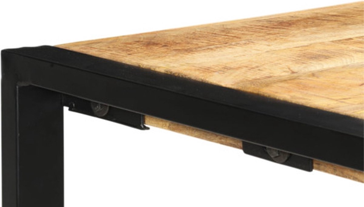vidaXL Wandtafel - 150x35x76 - cm - massief - acaciahout Lichtbruin