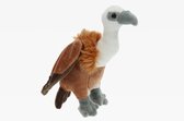Peluche vautour marron en peluche 21 cm