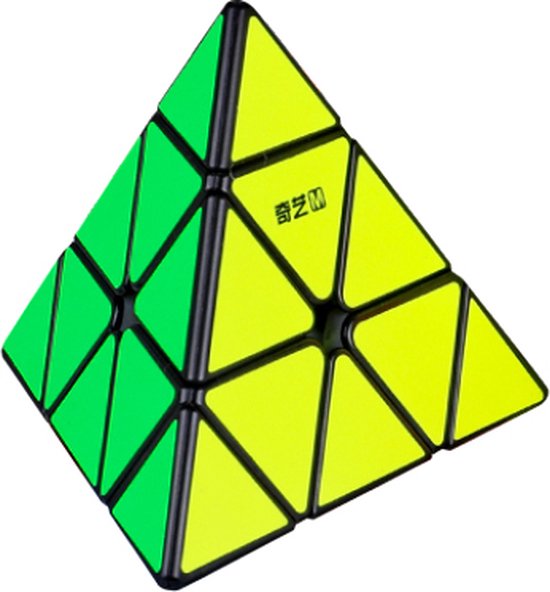 Thumbnail van een extra afbeelding van het spel qiyi ms serie - pyraminx - ZWART