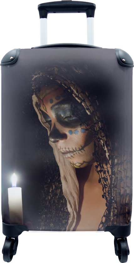 Kleurplaat Dag van de Doden: Unieke Skeletbruid