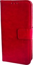 HEM hoes geschikt voor Samsung Galaxy S22 Rode Wallet / Book Case / Boekhoesje/ Telefoonhoesje / Hoesje Samsung S22 met vakje voor pasjes, geld en fotovakje