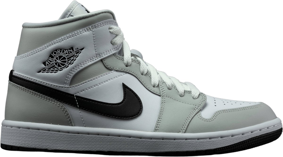 Nike Air Jordan 1 Mid, Grey Fog/Black 
