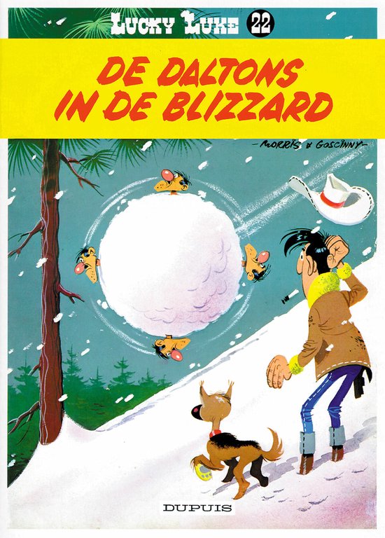 Cover van het boek 'Lucky Luke: 022 De Daltons in de blizzard'