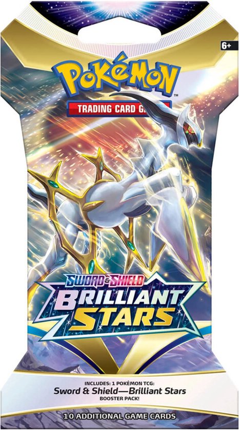 Trading Card - Pokémon Sword & Shield Brilliant Stars Sleeved Booster - Pokémon Kaarten