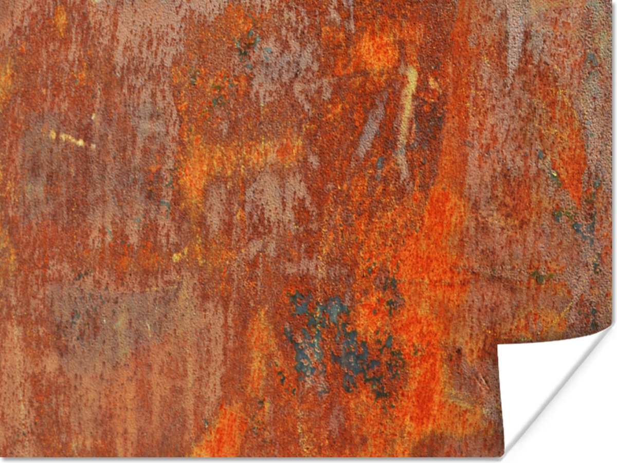 Poster Roest - Industrieel - Staal - 40x30 cm