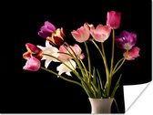 Poster Tulpen - Stilleven - Bloemen - 120x90 cm