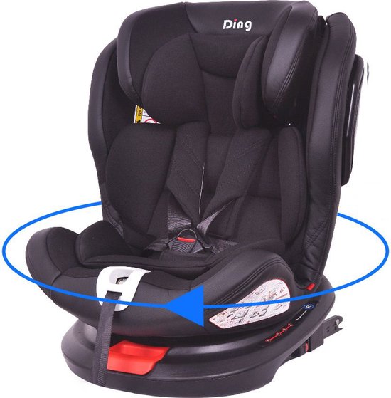 Product: Ding Zeno 360Â° SPS Zwart LTD Autostoel 0-36kg CS008-1, van het merk Ding