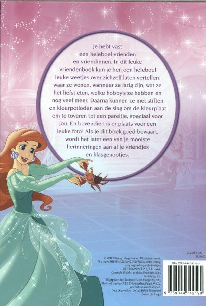 Disney Princess - Vriendenboek - Kartonboek - Multicolor — afbeelding 3