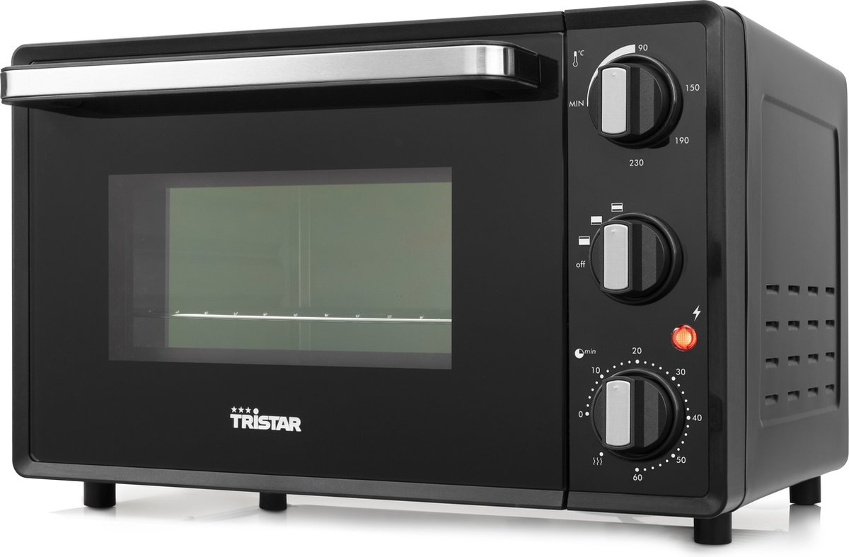 Tristar Vrijstaande Compacte Oven OV-3620 - 19 Liter oven - 1300 Watt - Boven- en onder-verhitting - Zwart – foto 4
