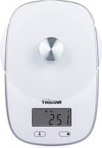 Tristar Keukenweegschaal KW-2445 - Digitale keukenweegschaal - Tot 5 kilogram - Wit