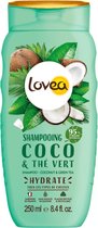 Lovea Kokos en Groene Thee Shampoo 250 ml