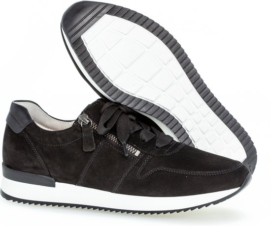 Gabor Sneakers zwart Nubuck - Dames - Maat 41.5 | bol.