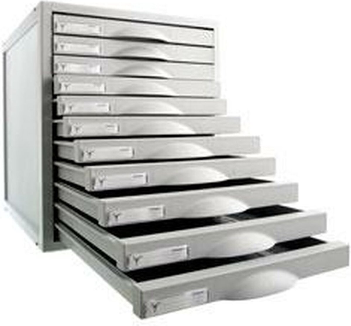 Modulaire archiefkast Archivo 2000 ArchiSystem 11 Lades Grijs (35,6 x 31,6 x 36,2 cm)