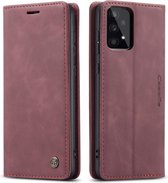 CaseMe Book Case - Geschikt voor Samsung Galaxy A53 Hoesje - Bordeaux