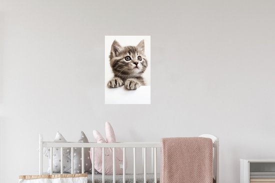Make-over van de kinderkamer met kleurverloop op de muur
