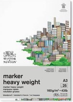 Winsor & Newton Marker Papier Bleedproof Extra Heavy A3