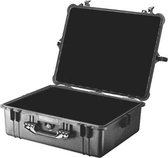 Peli Case   -   Camerakoffer   -   1600    -  Zwart   -  excl. plukschuim  54,400000 x 41,900000 x 20,000000 cm (BxDxH)