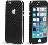 Avanca Telefoon Wrap/Sticker - Telefoonbescherming - Carbon Film - iPhone 4/4S - Zwart