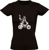 Motor Dames T-shirt - stunt - ballerina - bike