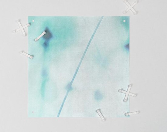 IXXI Blue - Décoration murale - Abstrait - 80 x 80 cm