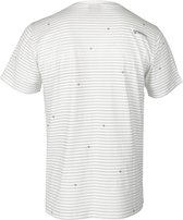 Brunotti Axle-Stripe Heren T-shirt | Wit - L