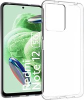 Accezz Hoesje Geschikt voor Xiaomi Redmi Note 12 (4G) Hoesje Siliconen - Accezz Clear Backcover - Transparant