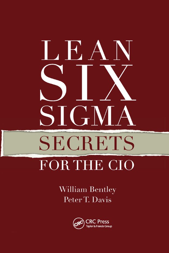 Lean Six Sigma Secrets for the CIO - cover