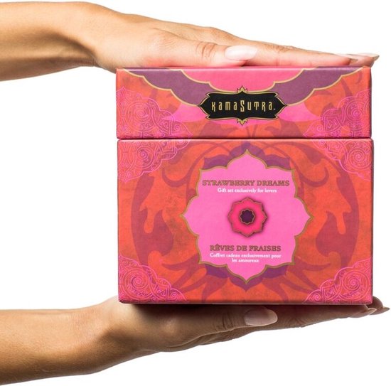 Ensemble de massage Kamasutra Treasure Trove à la fraise