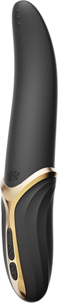 Zalo - Eve - Lik Vibrator met Verwarmingsfunctie - Obsidian Zwart