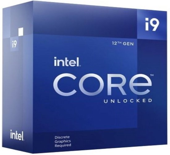 CPU – Intel Core i9 processor – 12900KF – 30M Cache tot 5.20 GHz – Socket 1700 – 12e generatie