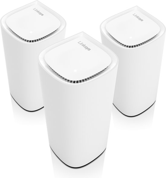 Linksys MX6203 Velop Pro Routeur - WiFi 6E Mesh Double Bande - 3-Pack -  Blanc