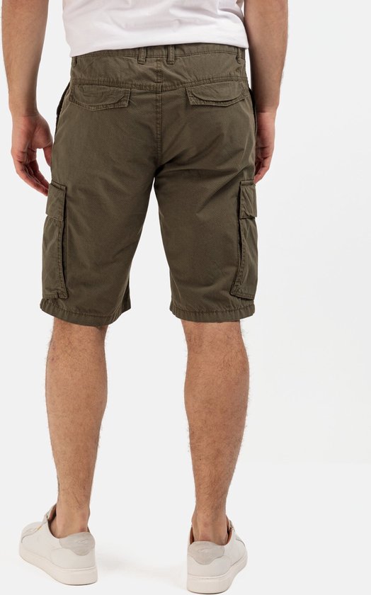 camel active Cargo Shorts Regular Fit Maat menswear32IN Oliv Bruin