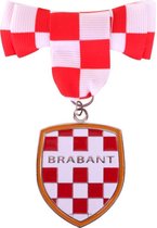 Brabant , Strikje met hanger/speld Brabant