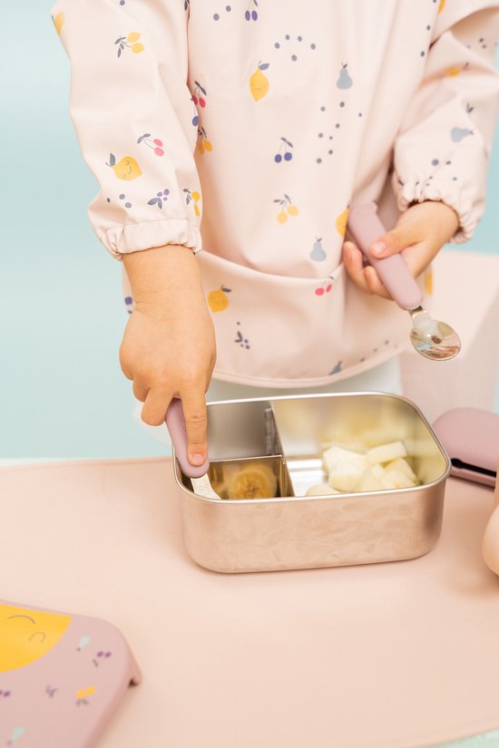 The Cotton Cloud Set kinderbestek siliconen & rvs van The Cotton Cloud — afbeelding 5