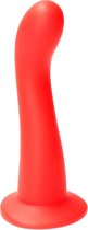 Ylva & Dite - Swan - Siliconen G-spot / Anale dildo - Made in Holland - Fel Rood