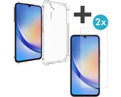 foto van Telefoonhoesje, geschikt voor Samsung Galaxy A14 transparant
